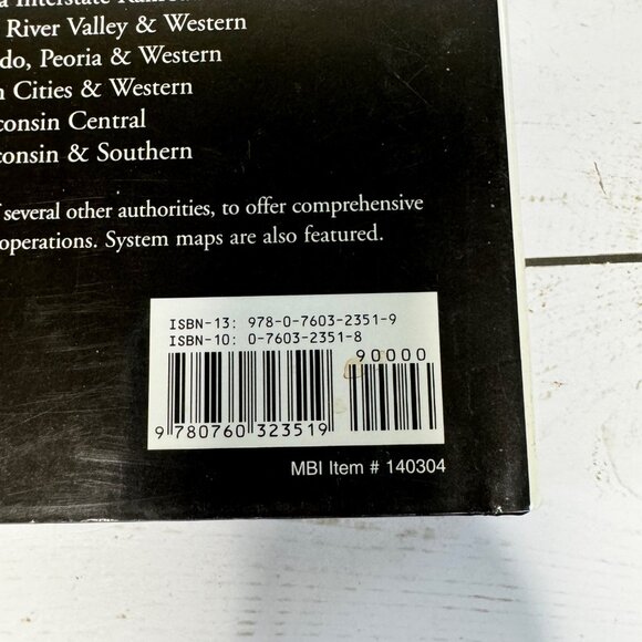 Regional Railroads Of The Midwest Steve Glischinski MBI Railroad Color History - Picture 2 of 12